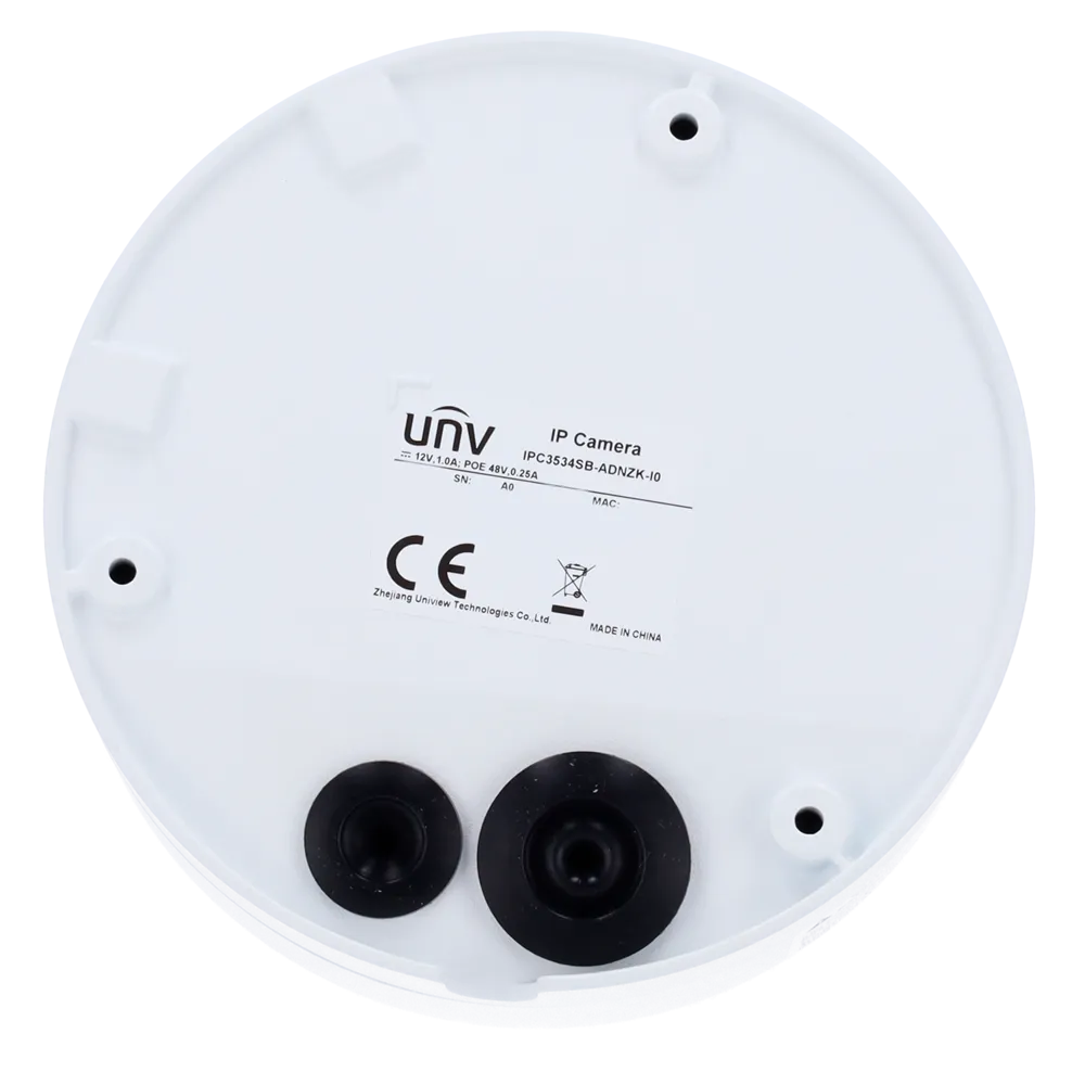 Cámara Domo IP Uniview UV-IPC3534SB-ADNZK-I0 4MP Exterior