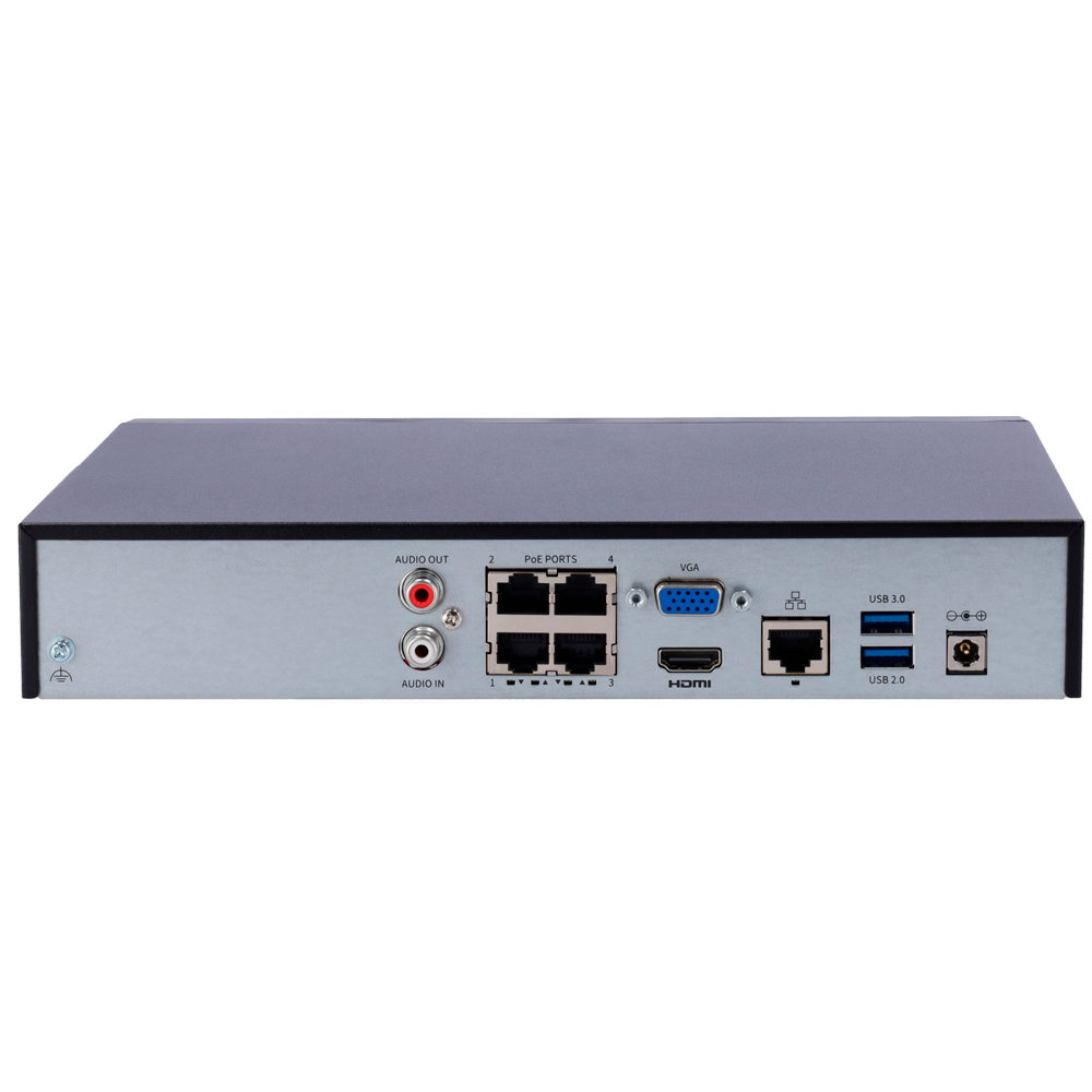 Uniview UV-NVR501-04B-P4-IQ NVR – 4ch · PoE · 1 HDD · 16MP - Imagen 4