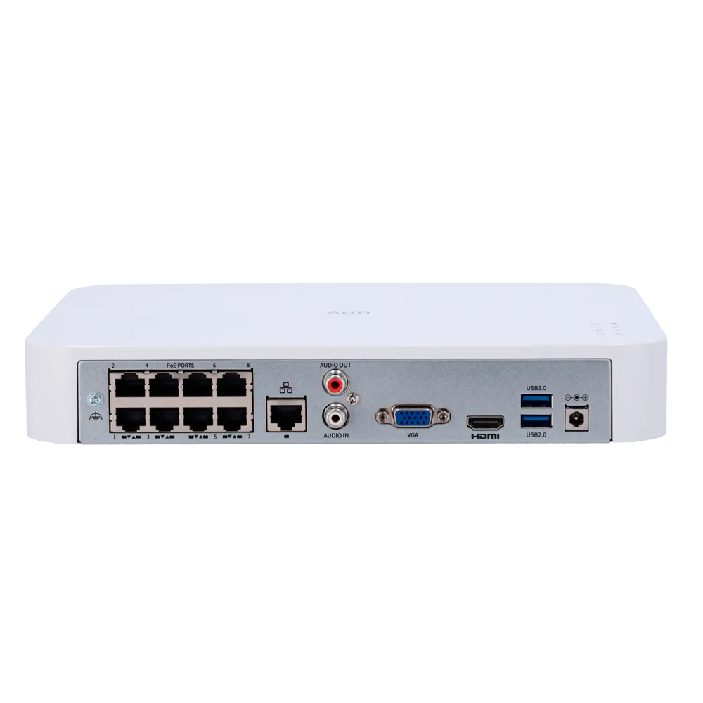 Uniview UV-NVR501-08B-LP8-IQ Grabador NVR 8 Canales PoE