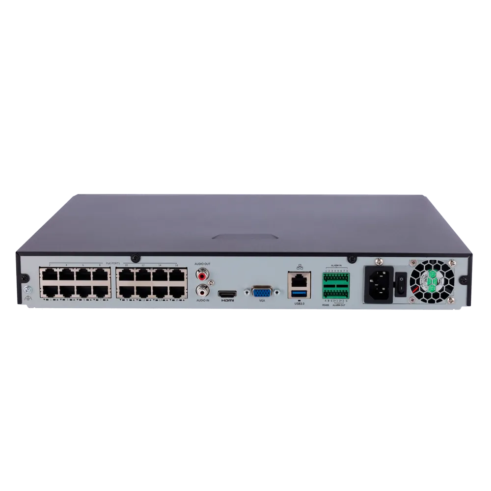 Uniview UV-NVR502-32B-P16 NVR 16 Canales PoE 8MP H.265