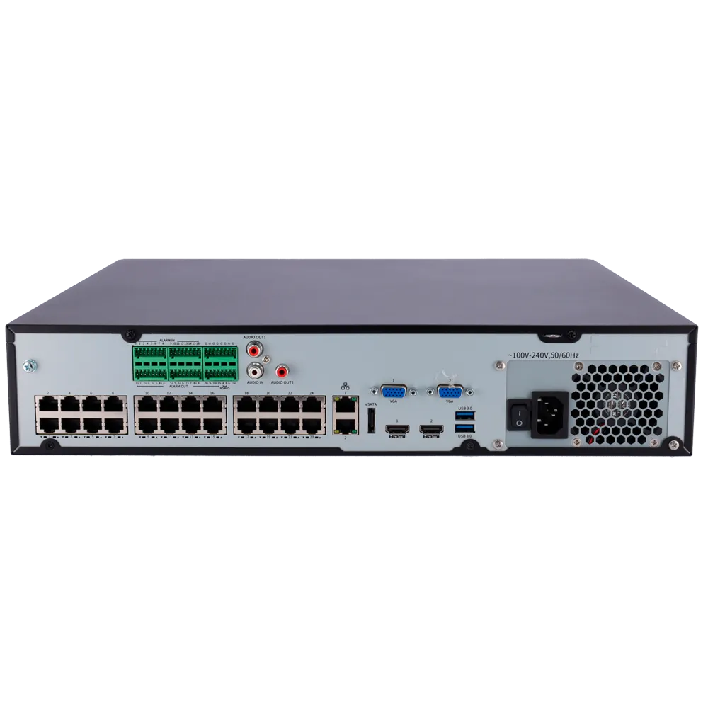 NVR Uniview UV-NVR504-32E-P24-IQ 32 Canales PoE 16MP