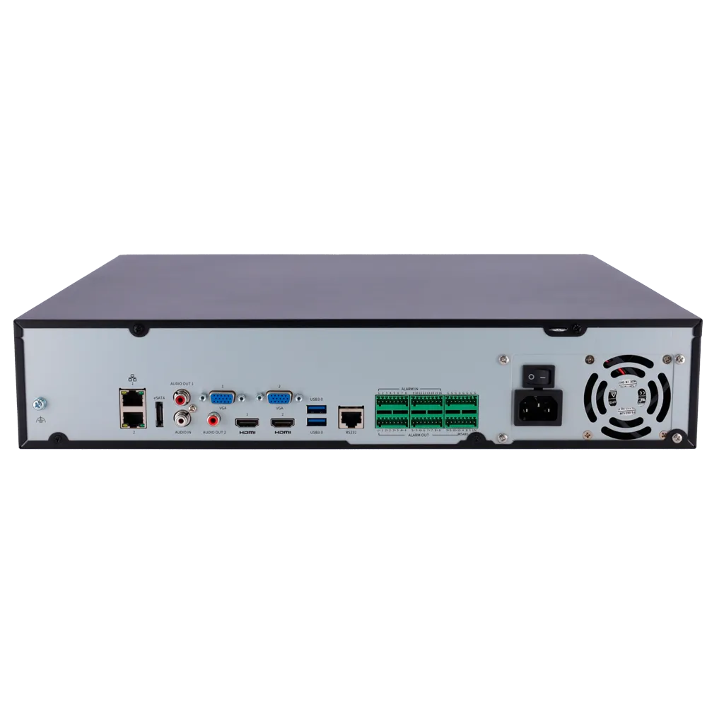 NVR 64 Canales Uniview UV-NVR504-64E-IQ 4K H.265