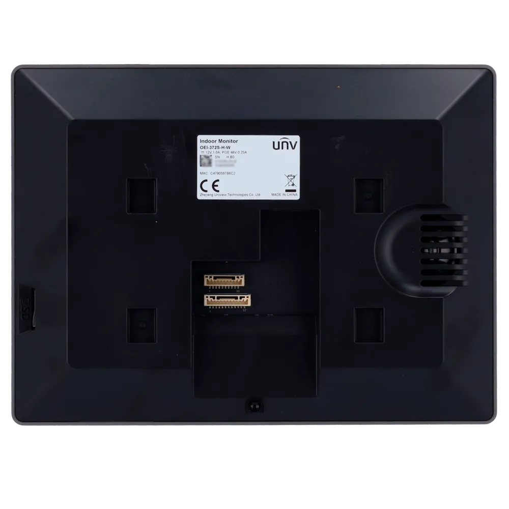 Monitor Videoportero IP WiFi 7" Uniview UV-OEI-372S-H-W