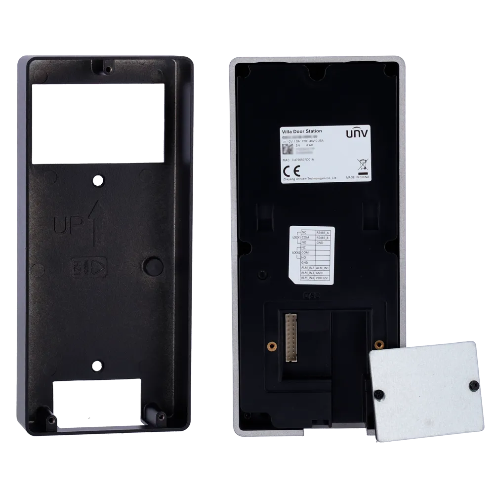 Placa Videoportero IP Uniview UV-OEU-201S-HMK-W 2Mpx WiFi