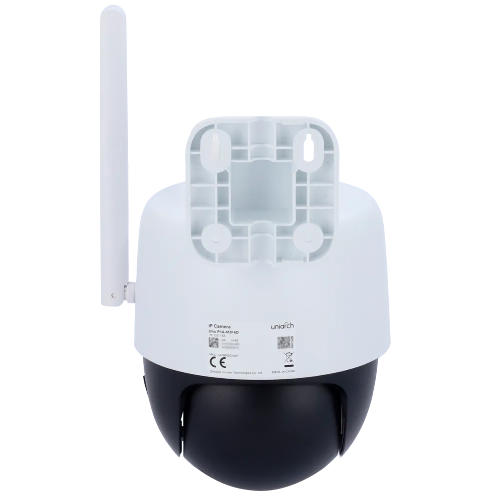 Cámara Domo IP Uniview UV-UHO-P1A-M5F4D 5MP Exterior WiFi