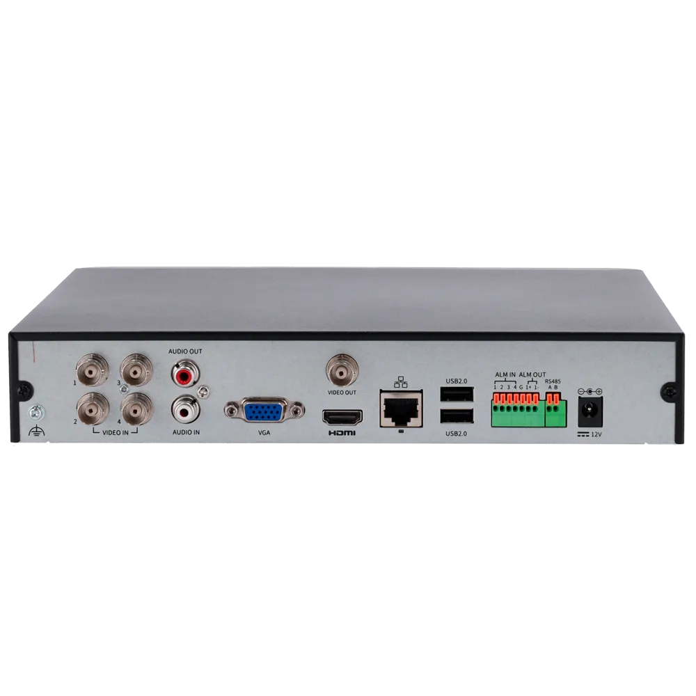 Uniview UV-XVR301-04U3 Grabador Híbrido 4 Canales 1 HDD