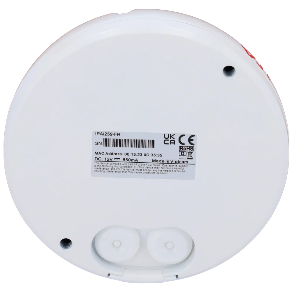 Cámara Fisheye IP 4K VCA-IPAi259-FR Exterior IR 25m