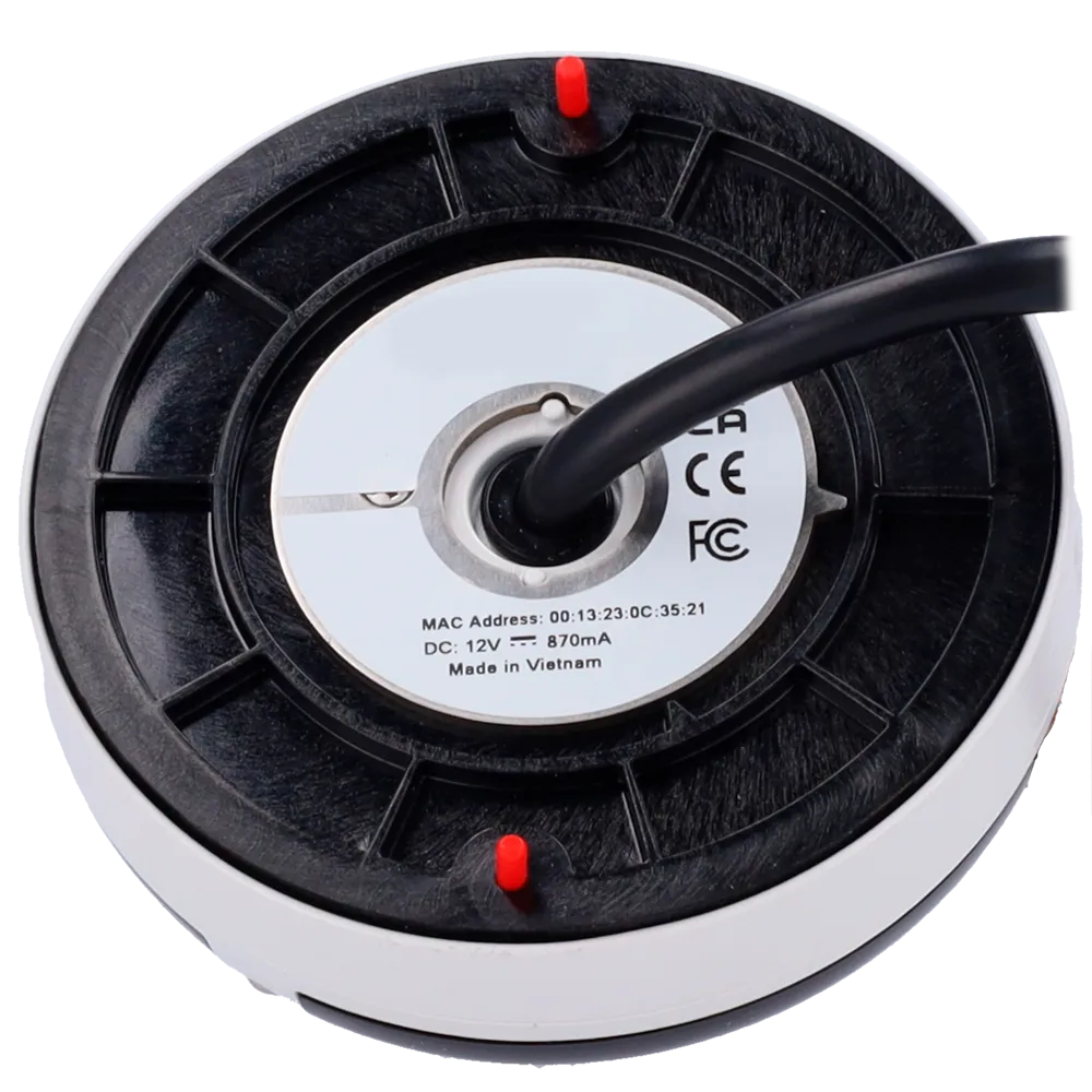 Cámara Domo IP VCA-IPAi345S-FR 5MP IR Exterior Deep Learning