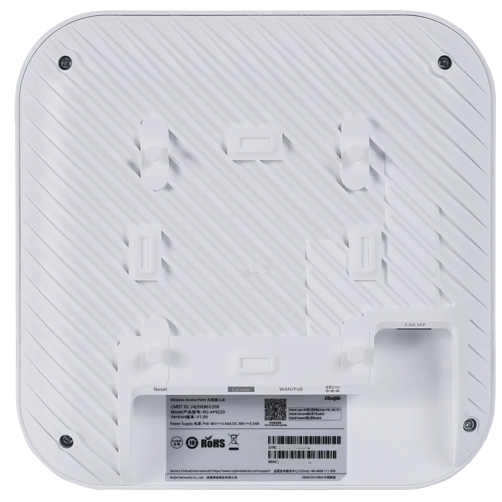 WIS-AP9220 Access Point Wi-Fi 7 PoE Cloud Profesional