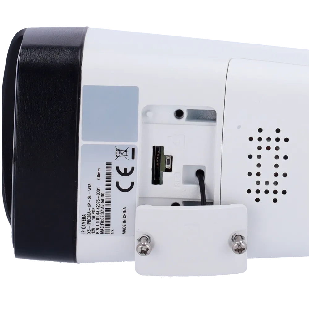 Cámara IP Bullet XS-IPB028A-4P-SL-WIZ X-Security 4MP PoE