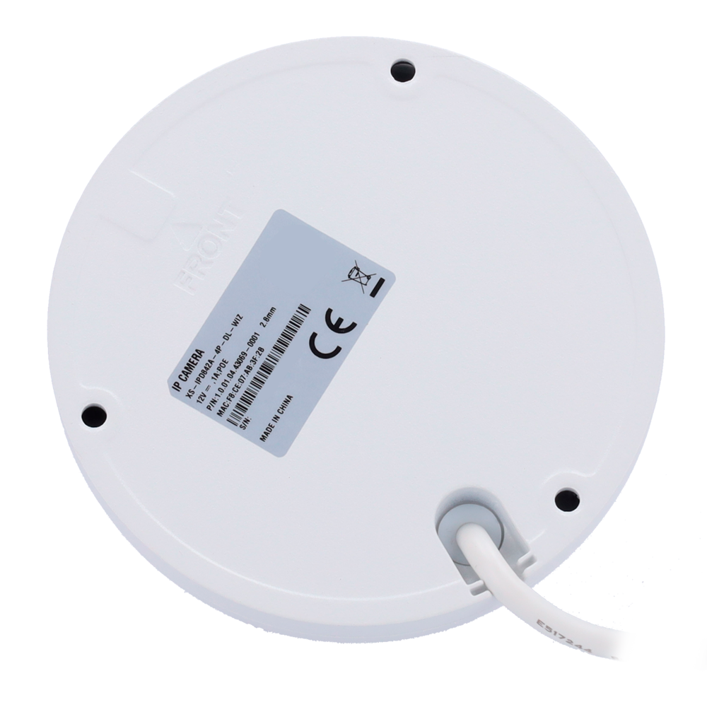 Desconocido XS-IPD842A-4P-DL-WIZ Cámara Domo – IP · Exterior · IR · PoE - Imagen 4