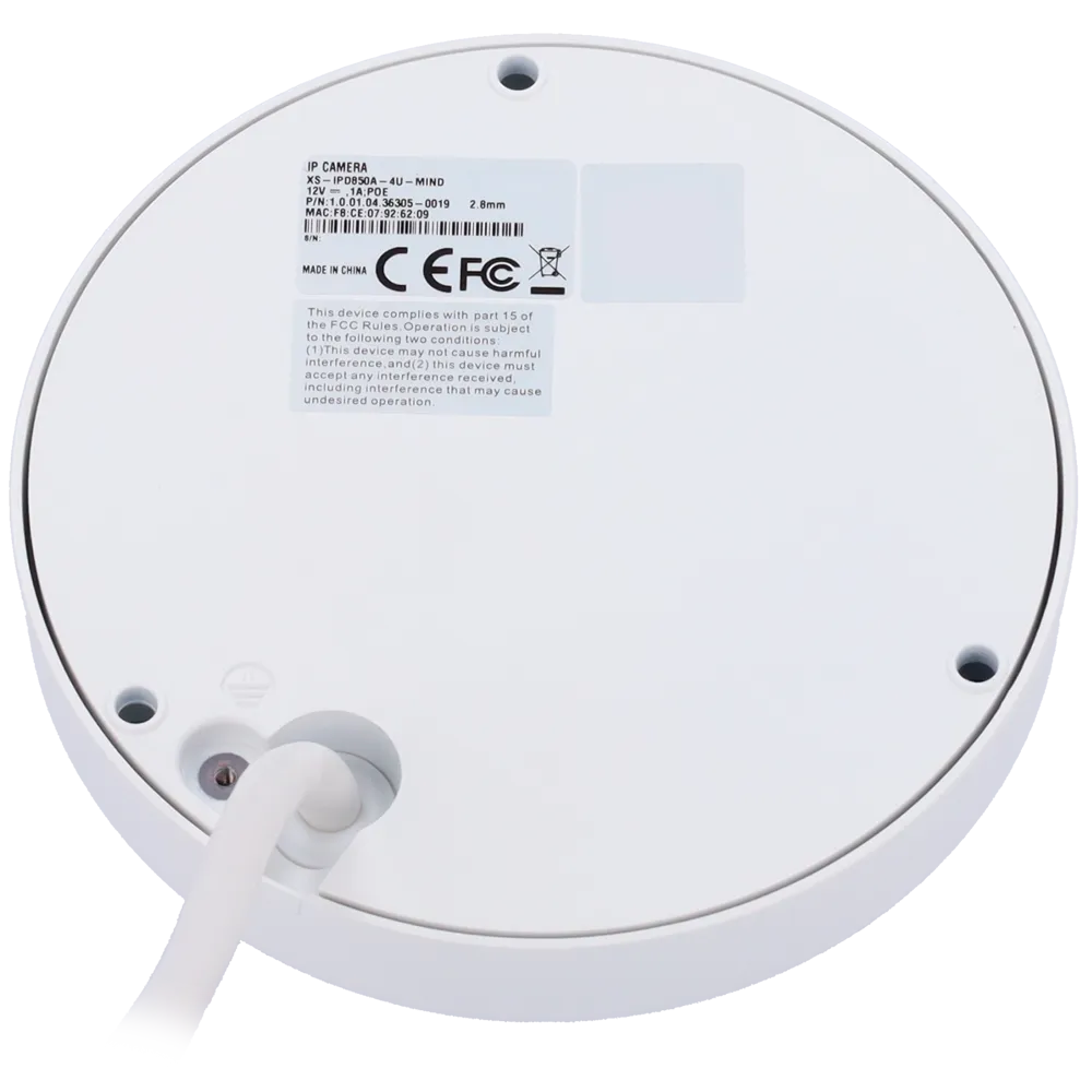 Cámara IP Domo XS-IPD850A-4U-MIND 4MP Dual Light WizSense
