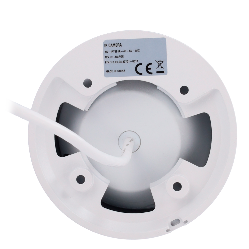 X-SECURITY XS-IPT981A-4P-SL-WIZ IP Turret 2.8mm IR 60m IP67 - Imagen 4