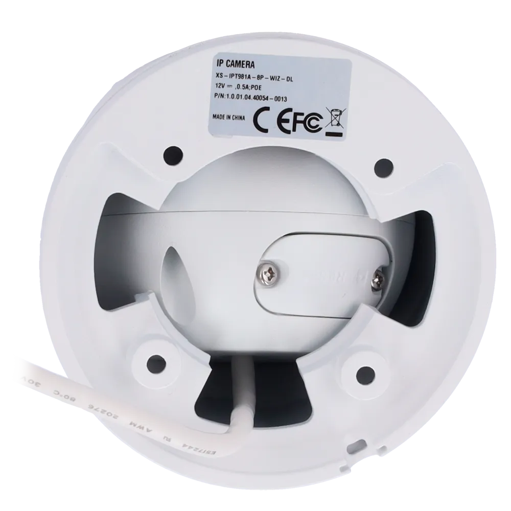 X-SECURITY XS-IPT981A-8P-WIZ-DL Cámara IP Turret 8MP IR 30m