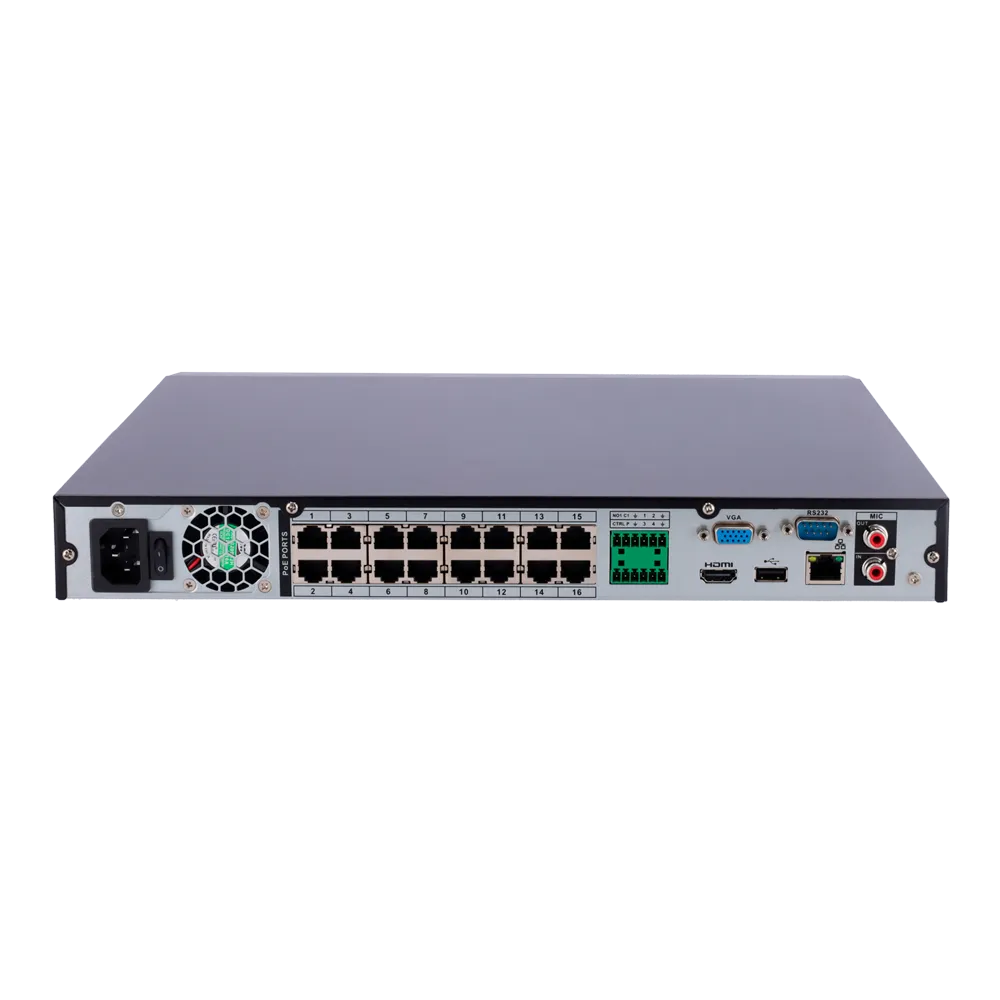 NVR XS-NVR3216A-16P-AI 16 Canales 4K PoE WizSense