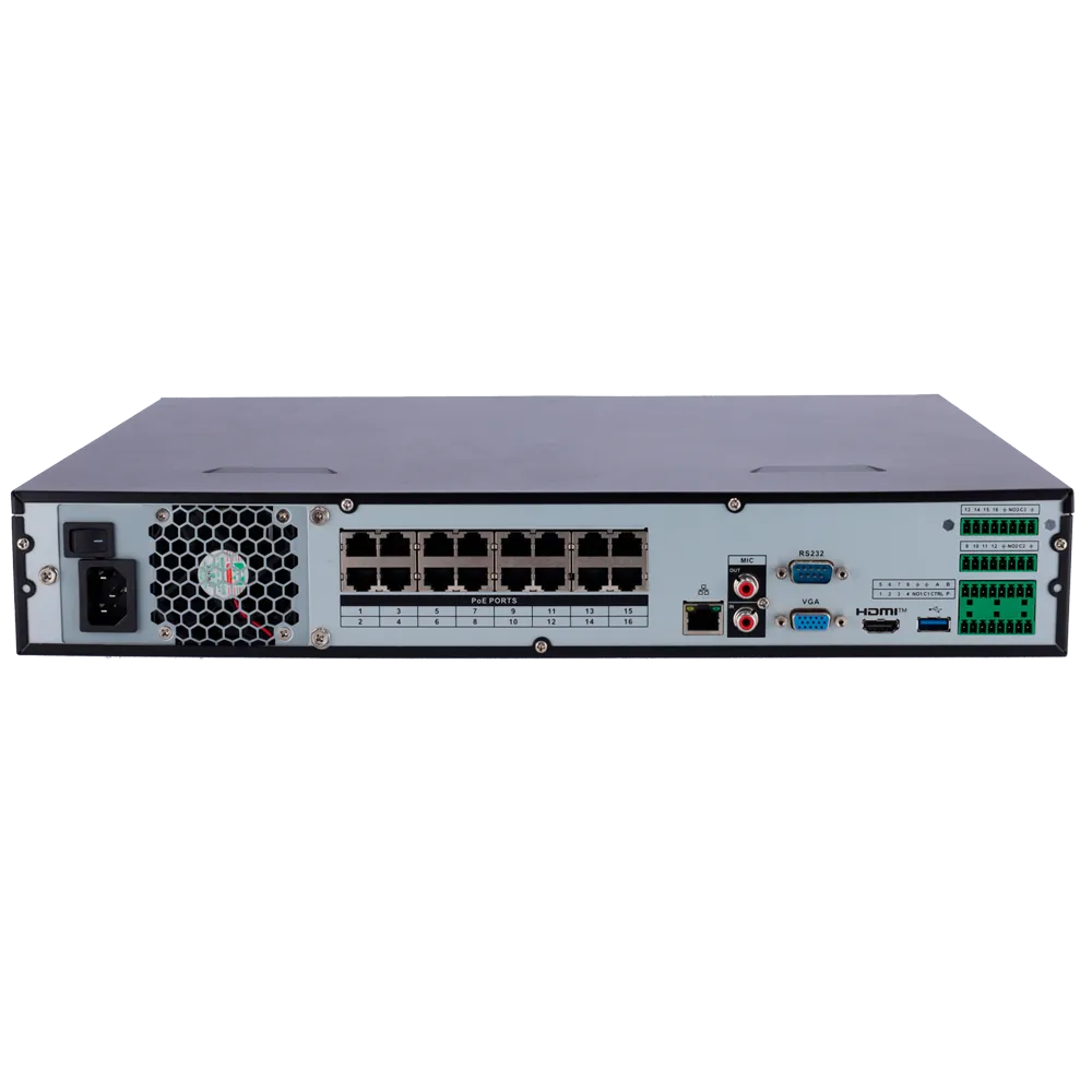 NVR 16 Canales PoE XS-NVR3416A-16P-WIZ 4K H.265+