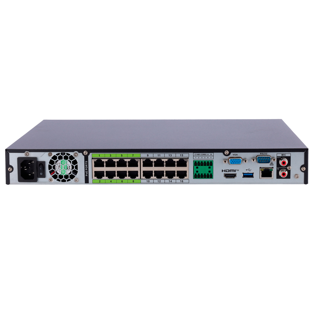 Desconocido XS-NVR6232A-16P-WIZ NVR – 32ch · PoE · 2 HDD · 4K · H.265+ - Imagen 4