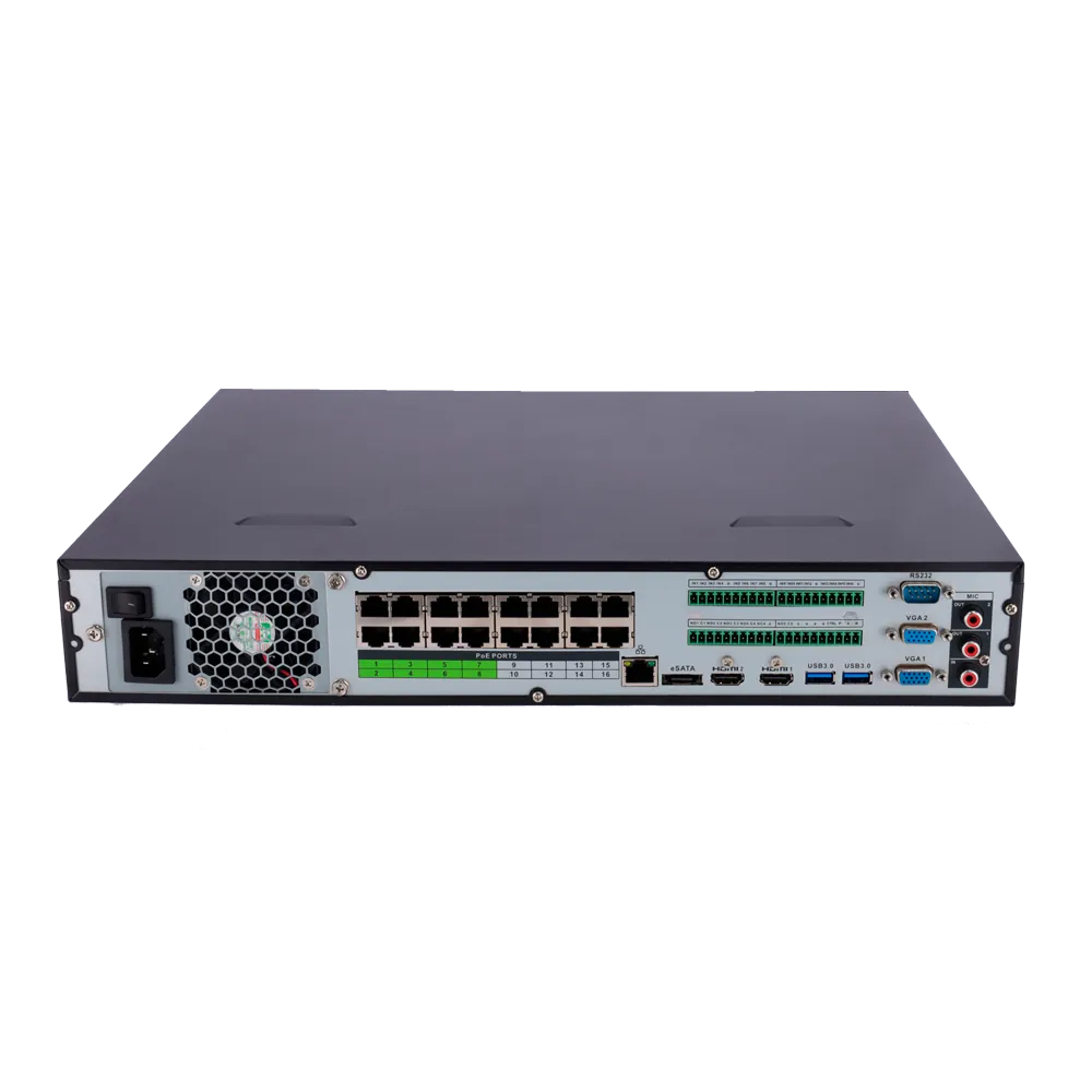 NVR XS-NVR6432A-4K-16P-4AI 32 Canales PoE 4K H.265