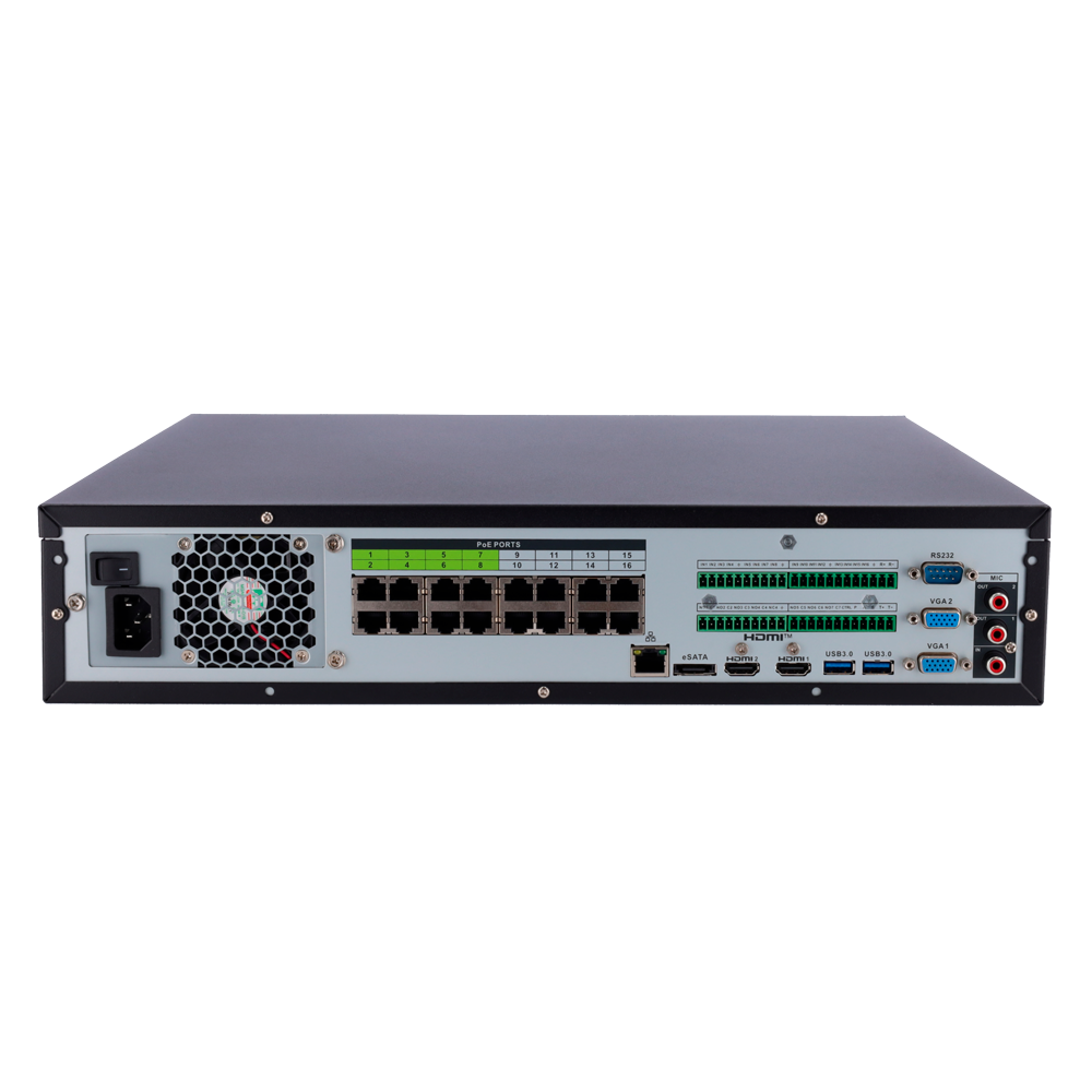 Desconocido XS-NVR6864A-16P-WIZ NVR – 64ch · PoE · 8 HDD · 4K · H.265+ - Imagen 4