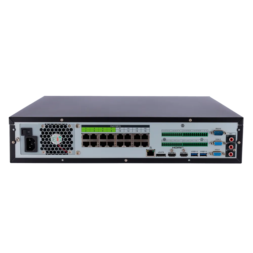 NVR 64 Canales XS-NVR6864A-16P-WIZ 4K H.265+ con PoE