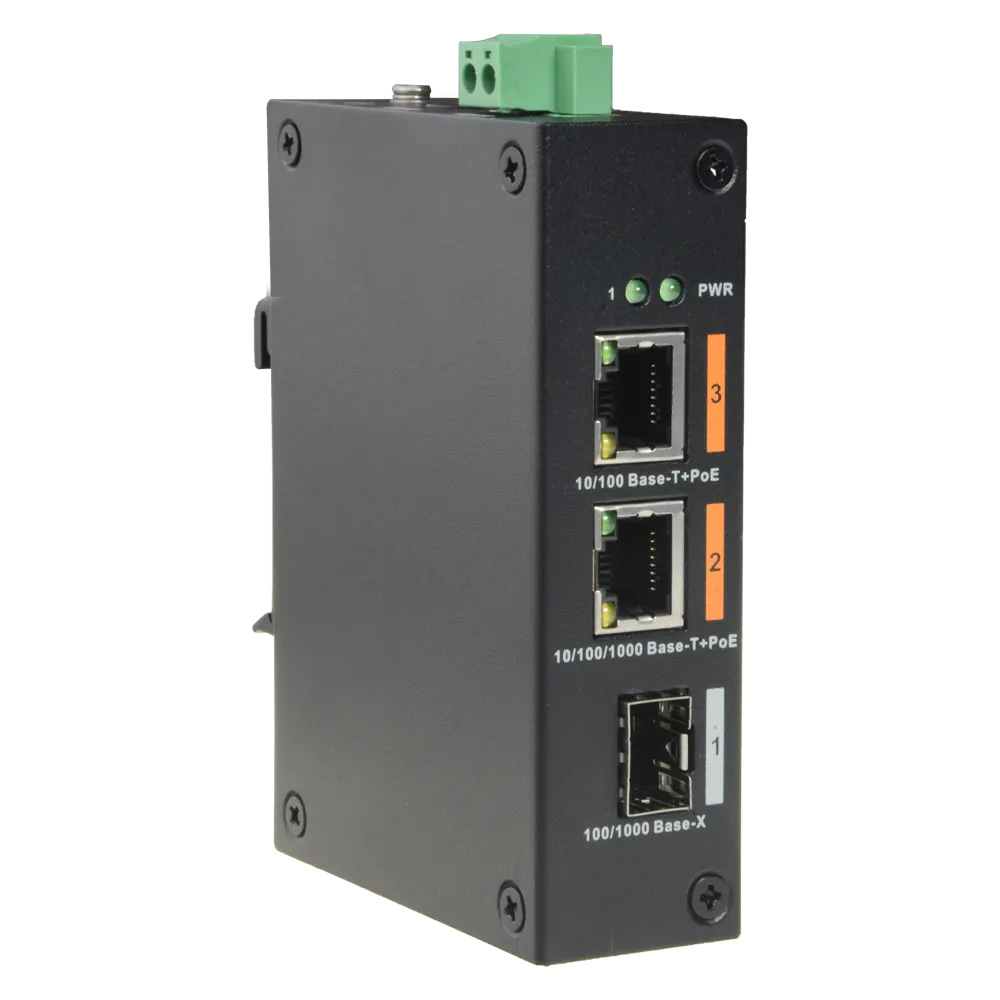 Switch PoE XS-SW0302HIPOE-G60DIN 2P Gigabit SFP DIN