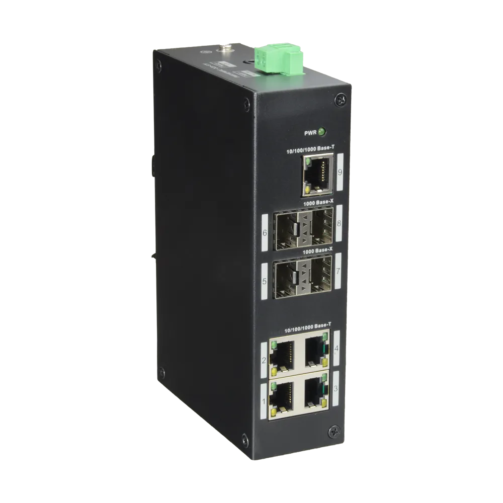 Switch Industrial Gigabit XS-SW09-GF-DIN 5 Puertos SFP