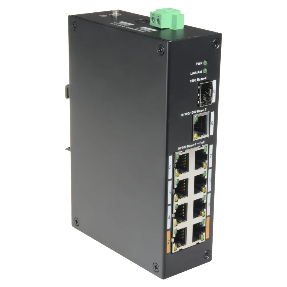 Switch PoE 8 Puertos Gigabit XS-SW1008POE-96-DIN X-Security