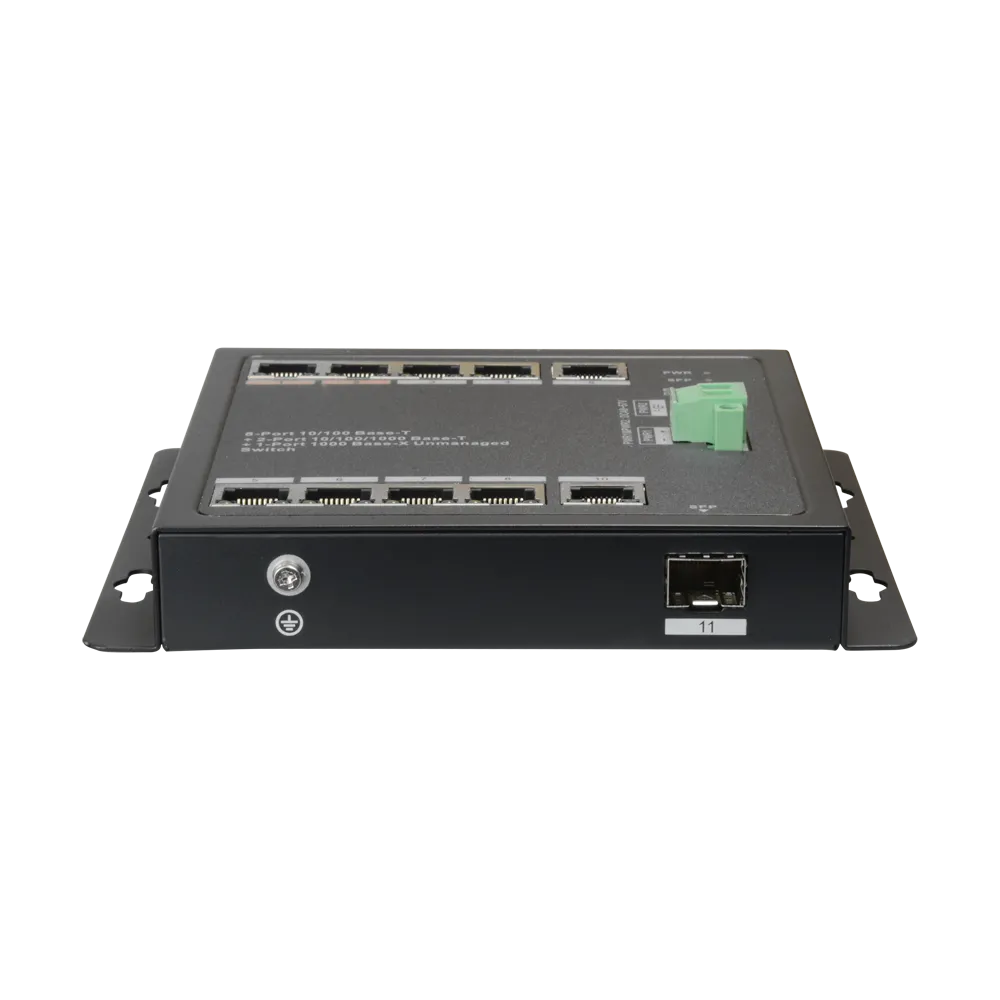 Switch PoE X-SECURITY XS-SW1108HIPOE-96DIN 8 Puertos Gigabit