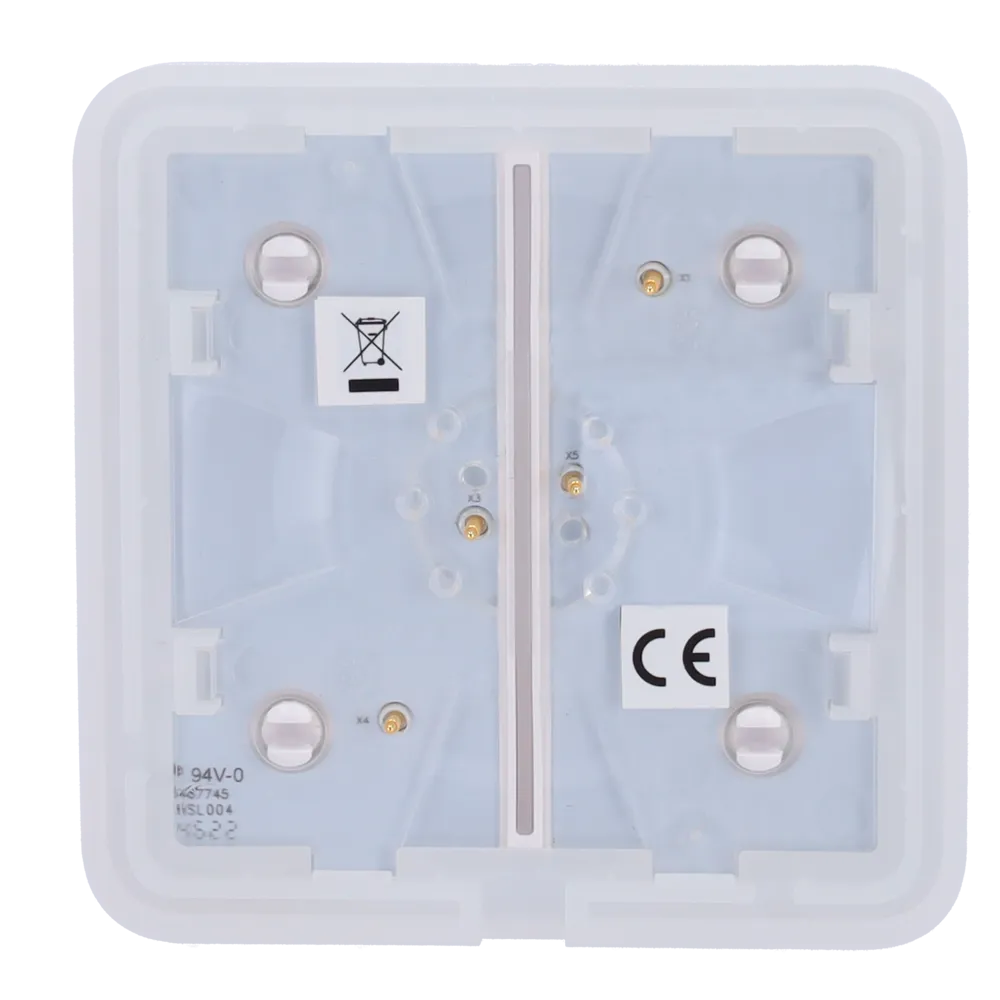 AJAX AJ-SOLOBUTTON-2G-W Panel Táctil Doble Blanco