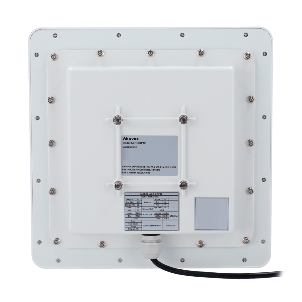 Akuvox - AK-ACR-CRP12 - Lector UHF Wiegand Exterior - Imagen 4