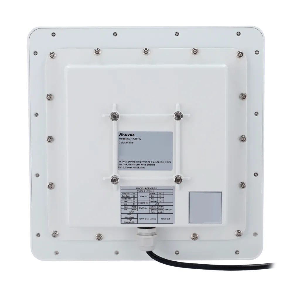 Lector UHF Wiegand Exterior Akuvox AK-ACR-CRP12