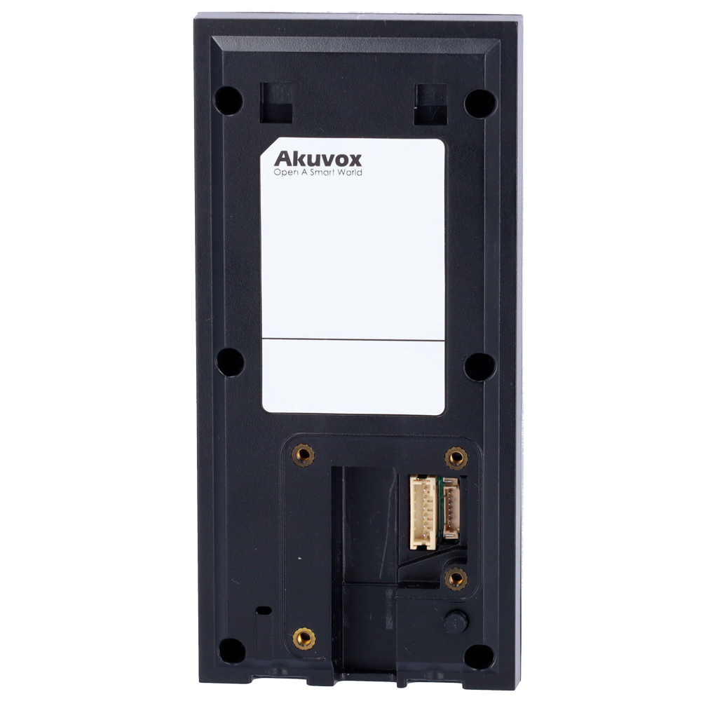 Placa videoportero - IP - superficie - Akuvox - Cámara 2 Mpx - WiFi, PoE - IP65 - Acceso MIFARE/NFC - Ref. AK-E12W-BLACK - Imagen 4