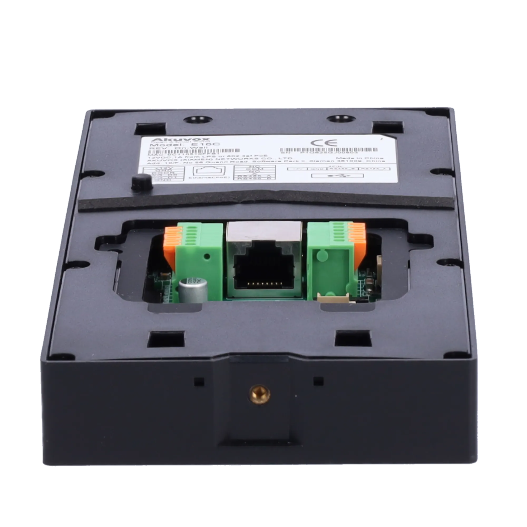 Placa Videoportero IP Akuvox AK-E16C 2Mpx MIFARE PoE
