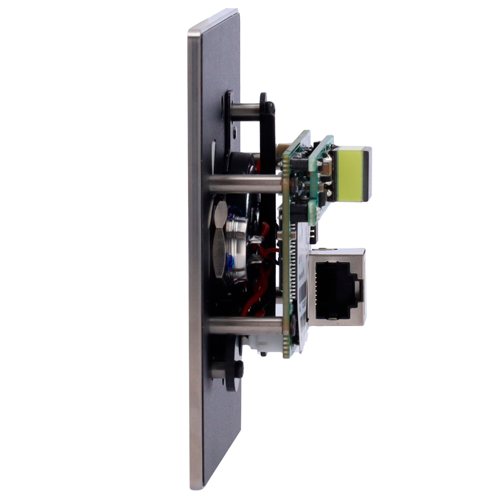 Placa videoportero - IP - empotrar / superficie - Akuvox - sin WiFi, PoE - IK10 - Ref. AK-E20S - Imagen 4