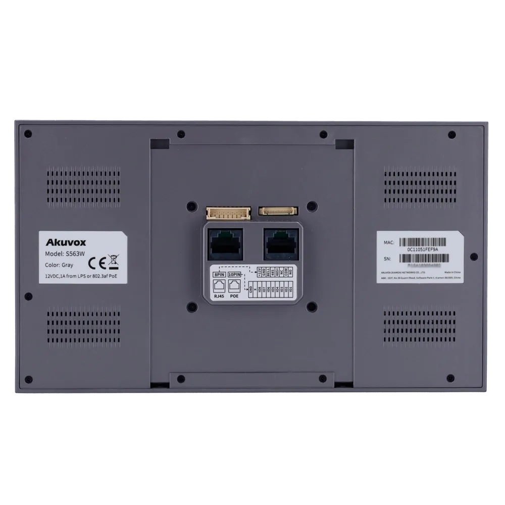 Kit Videoportero IP PoE Akuvox AK-KIT05-IP-ANDROID Monitor Android
