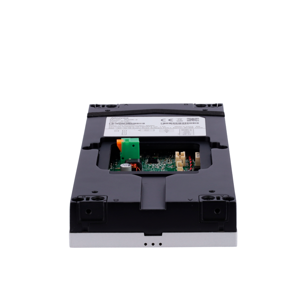 Placa videoportero - 2 hilos - superficie - Akuvox - Cámara 2 Mpx - sin WiFi, sin PoE - IP65 IK07 - Acceso MIFARE/EM/NFC/PIN - Ref. AK-R20K-2 - Imagen 4