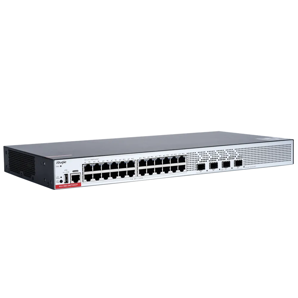 Switch Gestionable PoE+ Ruijie RG-CS83-24GT4XS-P 24 Puertos
