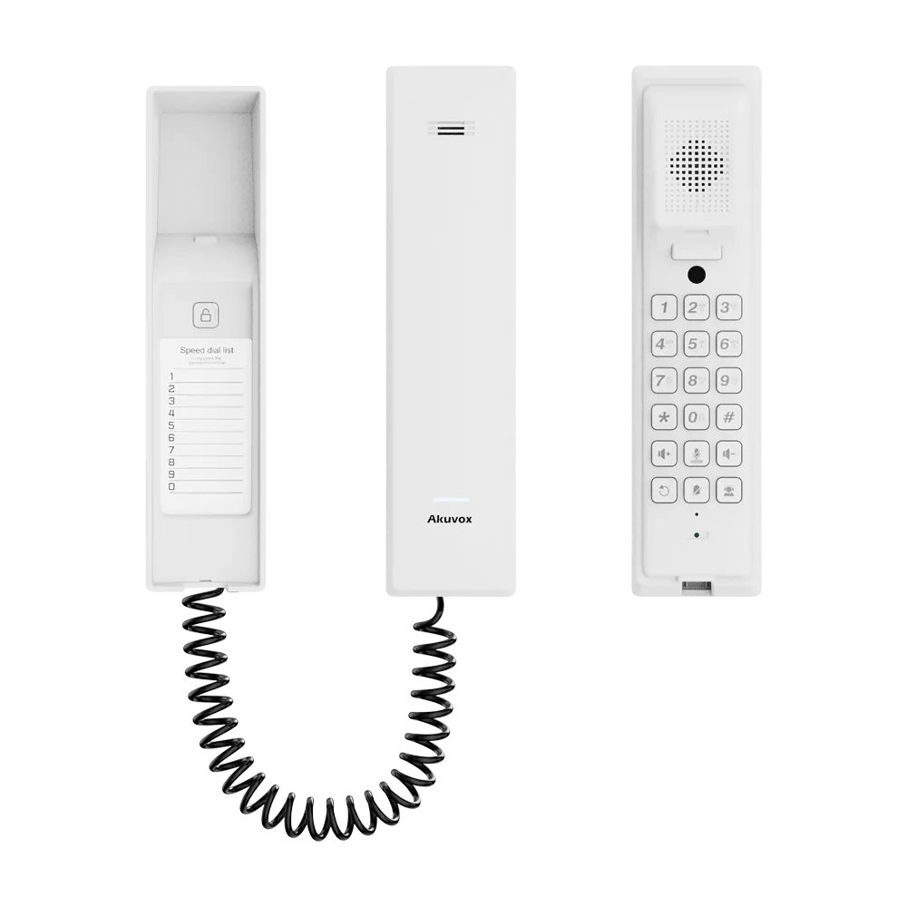 Monitor Videoportero IP PoE Akuvox AK-S560-WHITE Táctil 7"