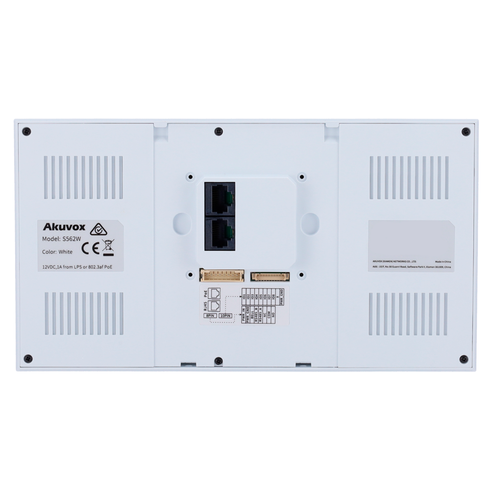 Akuvox - AK-S562-WHITE - Monitor videoportero 7" IP PoE - Imagen 4