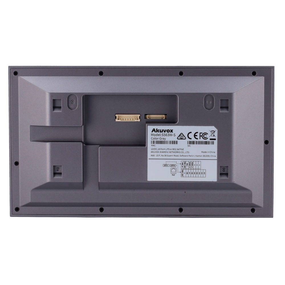 Akuvox - AK-S563-S - Monitor videoportero 8" IP PoE - Imagen 4