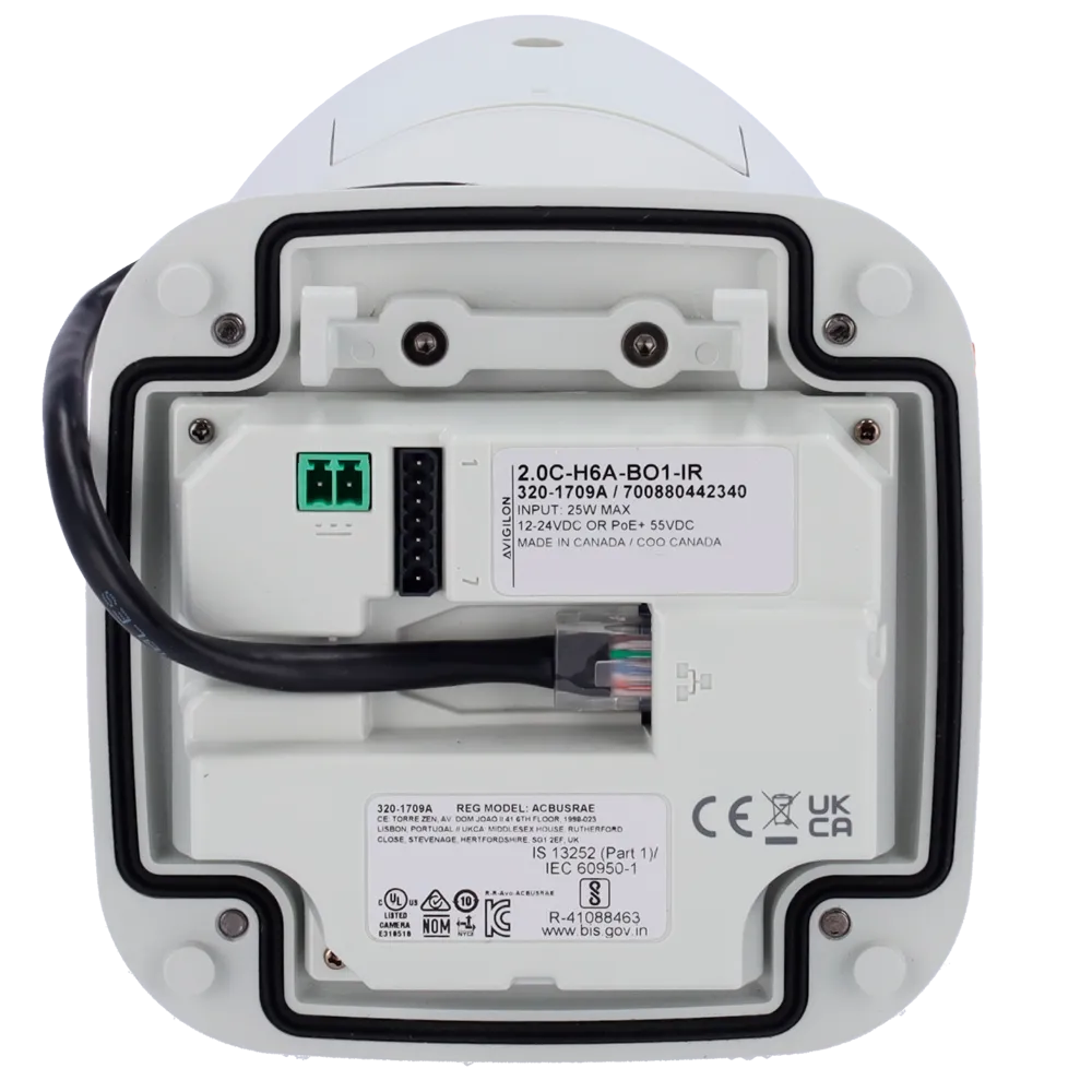 Avigilon AVI-4.0C-H6A-BO1-IR Cámara IP Bullet 4MP IR