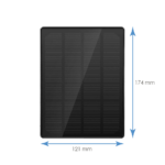 Panel Solar VicoHome CG122-SOLAR para Cámaras Batería