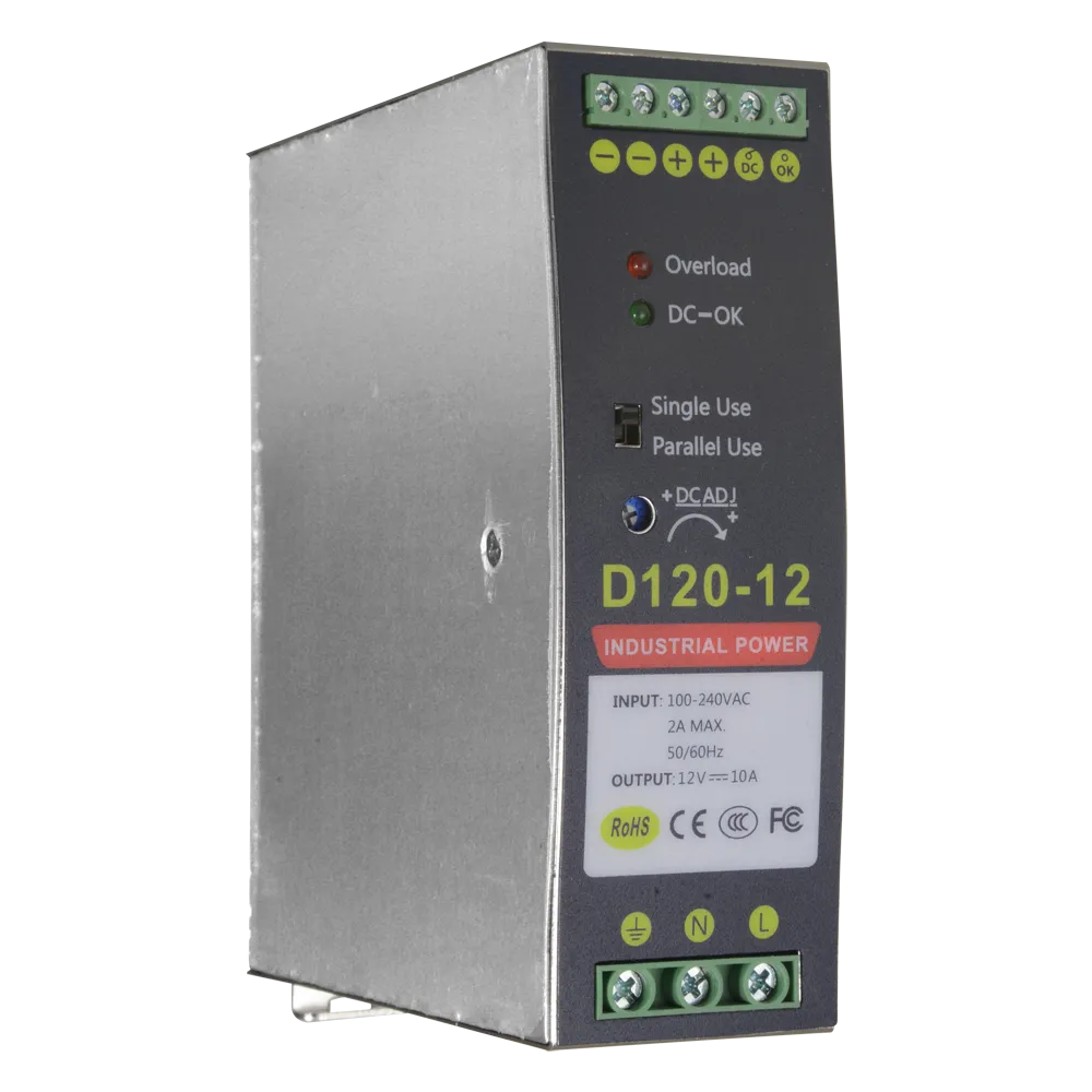Fuente Alimentación DC12V10A-DIN 12V 120W Carril DIN