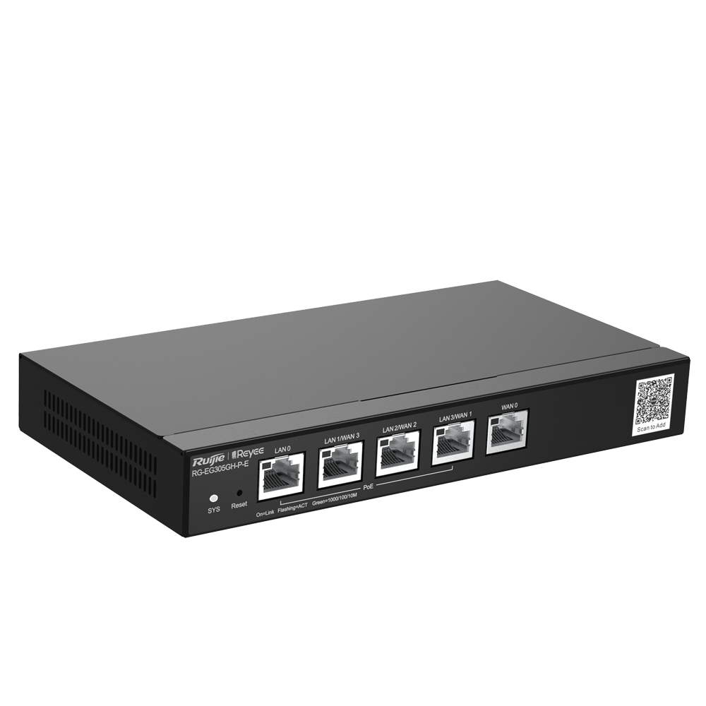 Reyee - RG-EG305GH-P-E - Router industrial (PoE) - Imagen 4