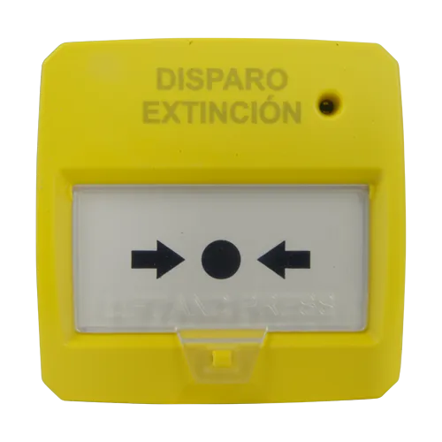 Llave DMT-D9000-MCP-Y para pulsadores manuales amarillo