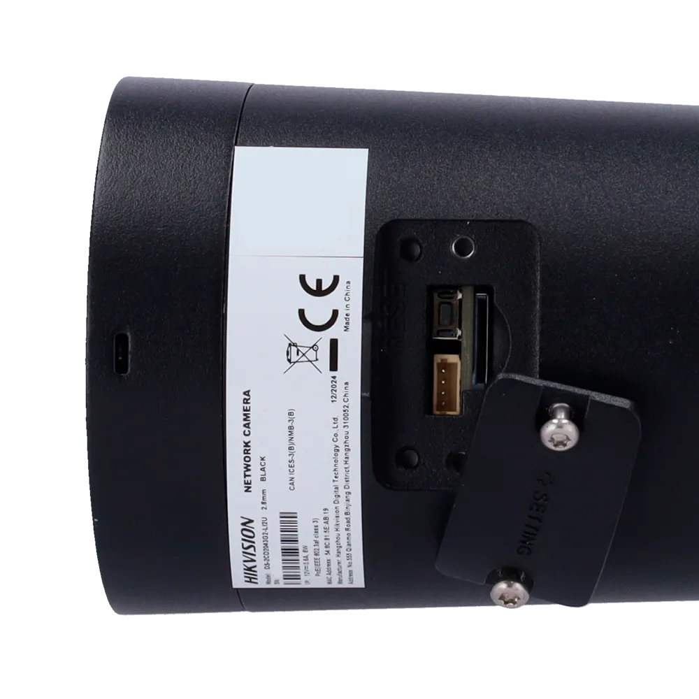 HIKVISION DS-2CD2043G2-LI2U(2.8mm)(BLACK) Bullet 4MP IR 40m