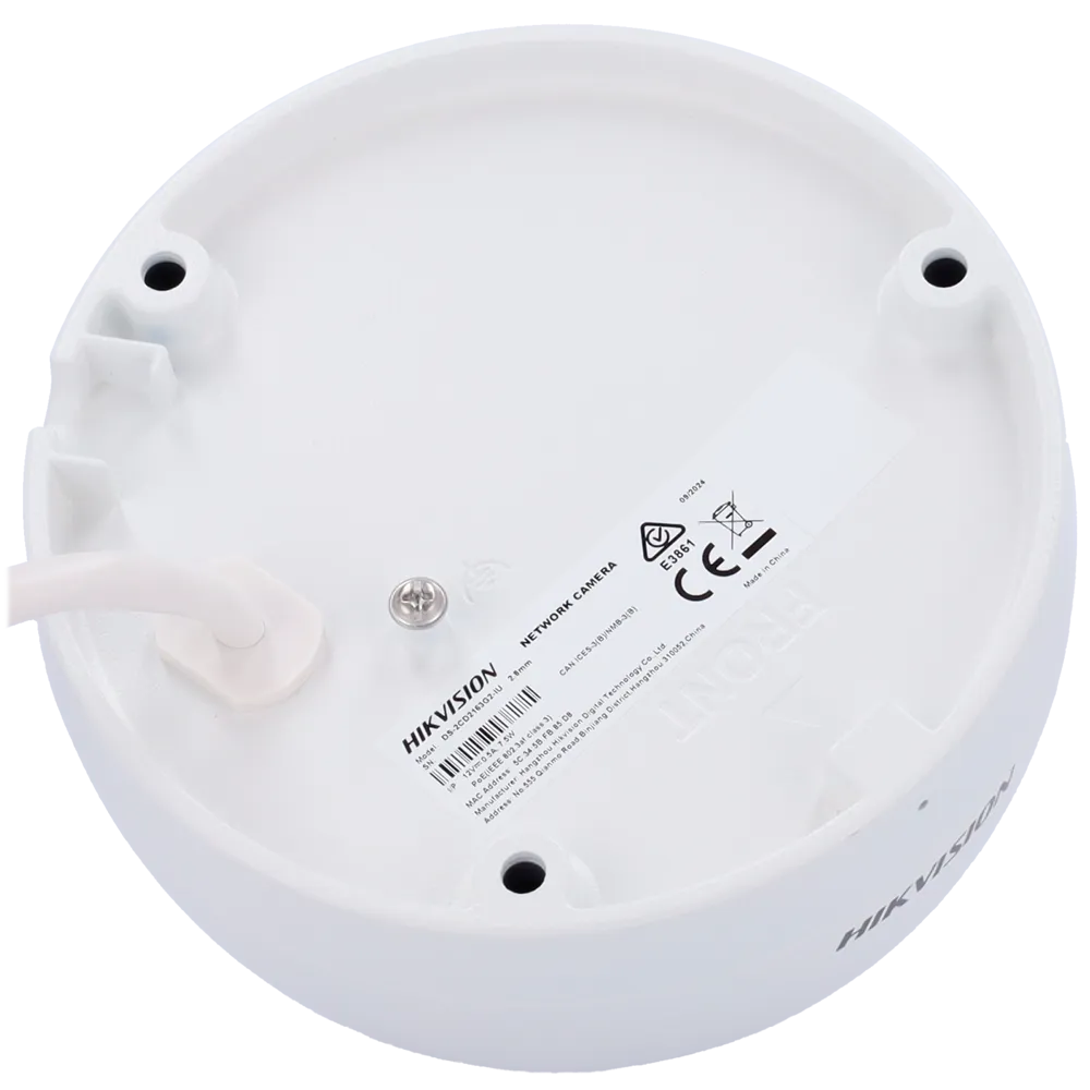 Hikvision DS-2CD2163G2-IU(2.8mm) Cámara Domo IP 6MP PoE