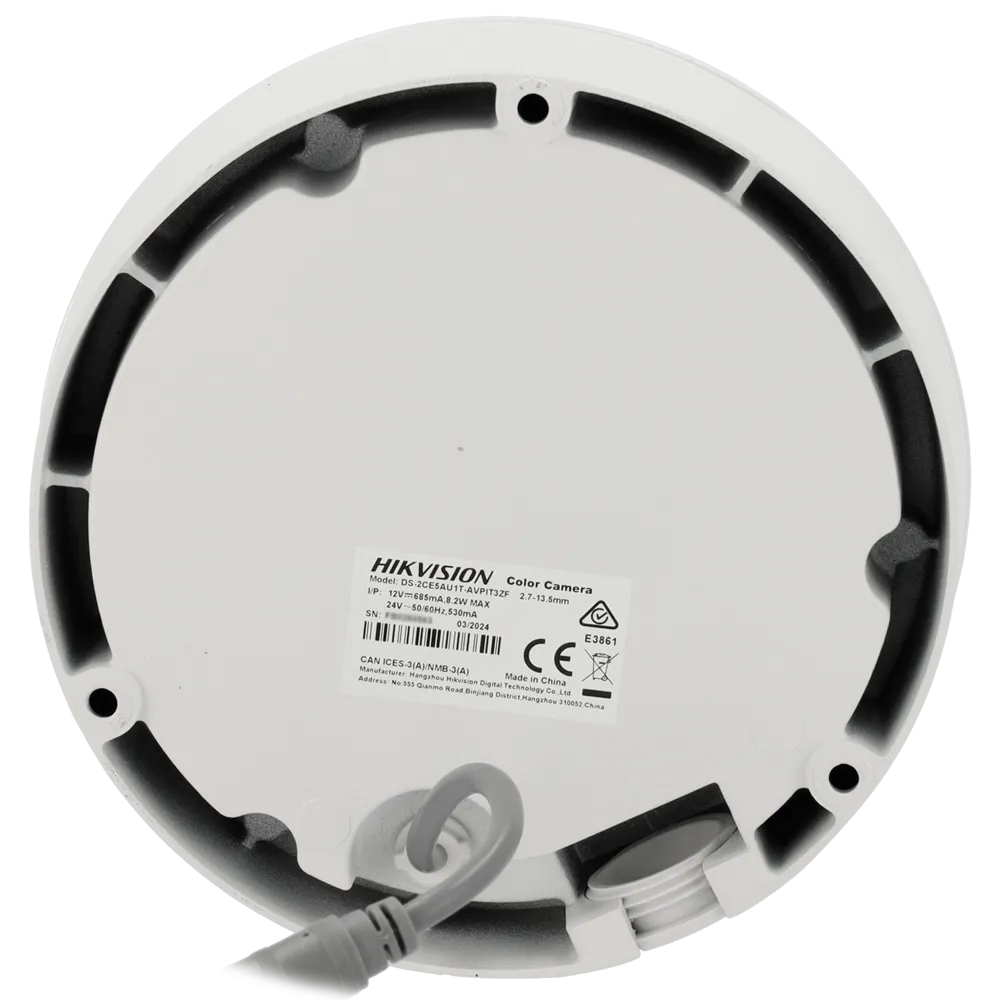 Hikvision DS-2CE5AU1T-AVPIT3ZF Domo 8MP Motorizado IR