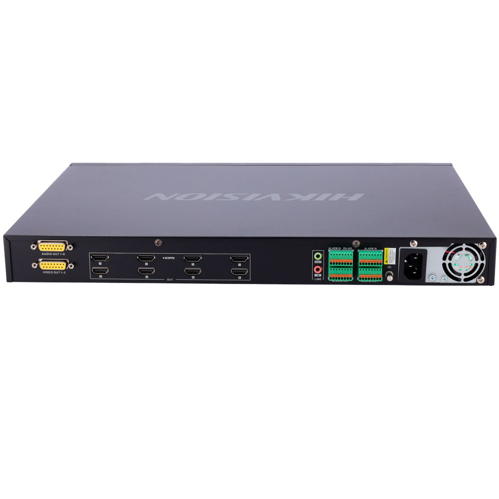 Hikvision DS-6908UDI(C) Decodificador – 128 canales · 4K · salidas HDMI/BNC - Imagen 4
