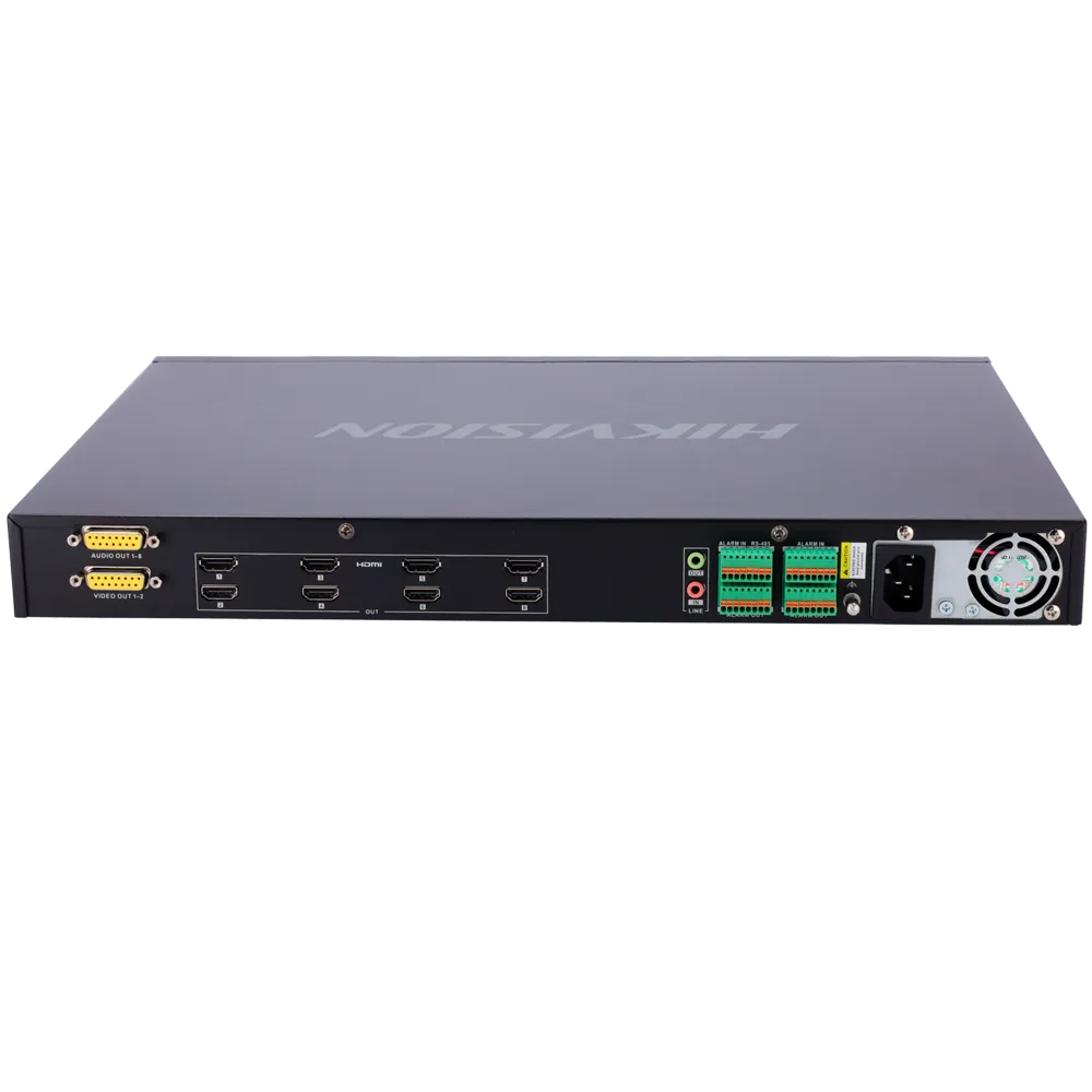 Decodificador Hikvision DS-6908UDI(C) 128 canales 4K HDMI